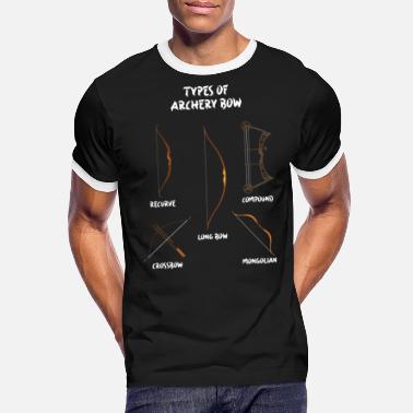 Arc Long Types d’arcs, arcs longs, tir à l’arc - T-shirt contrasté Homme