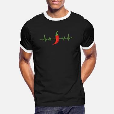 Chili Chili pulssin EKG - Naisten u-aukkoinen t-paita