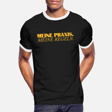 Praxis meine praxis - Männer Ringer T-Shirt
