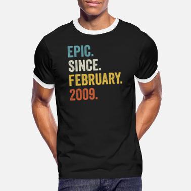 2009 Epic Since February 2009 13. Geburtstag - Männer Ringer T-Shirt