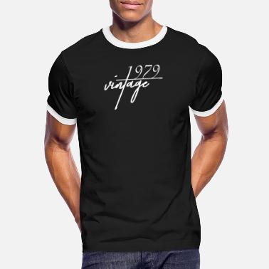 1979 Vintage 1979. 1979 Geburtstagsgeschenk - Männer Ringer T-Shirt