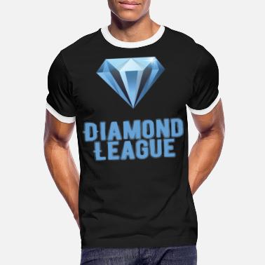 League Game Diamond League - Men&#39;s Ringer T-Shirt