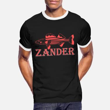 Zander Angeln Zander angeln - Männer Ringer T-Shirt