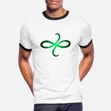 Ystävyys Kelttiläiset symbolit ystävyys vihreä - Naisten u-aukkoinen t-paita