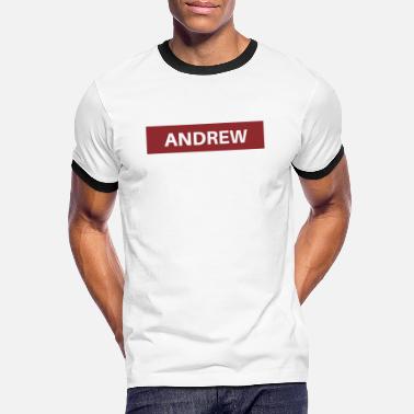 Andrew Andrew - Kontrast T-skjorte for menn