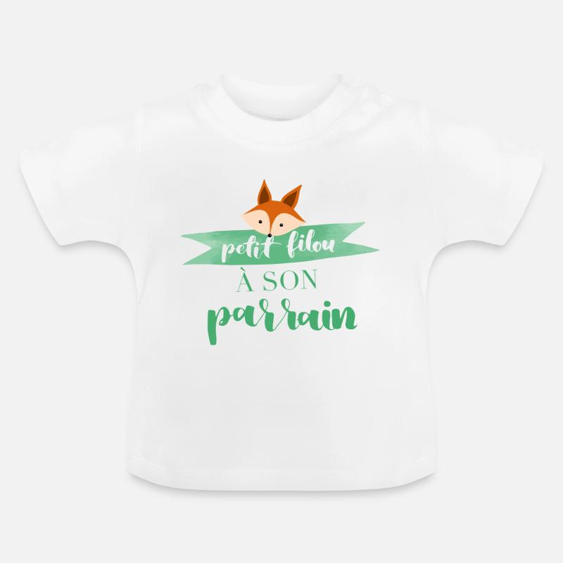 Petit Filou A Son Parrain T Shirt Bebe Spreadshirt