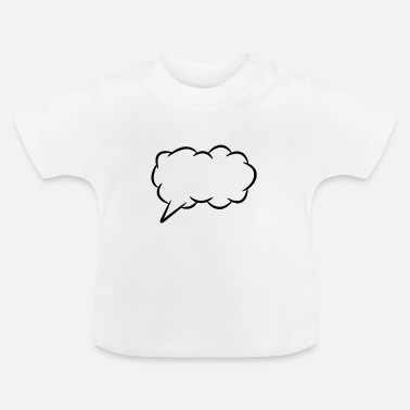 Bulle Bulle de pensée bulle - T-shirt Bébé