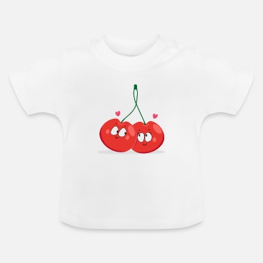 cerise amoureuses - T-shirt Bébé