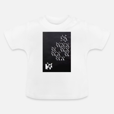 Geometry Black geometric abstract - Baby T-Shirt