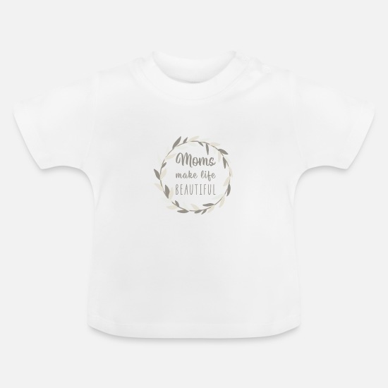 Personnalisé Bébé T-Shirt Homme Notre 1st Fête Mères Maman Cadeau