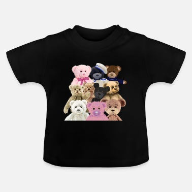 Teddybeer Teddybeer - veel teddyberen - Baby T-shirt