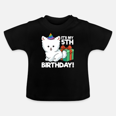C’est mon chat de 5ème anniversaire Chat de 5 ans - T-shirt Bébé