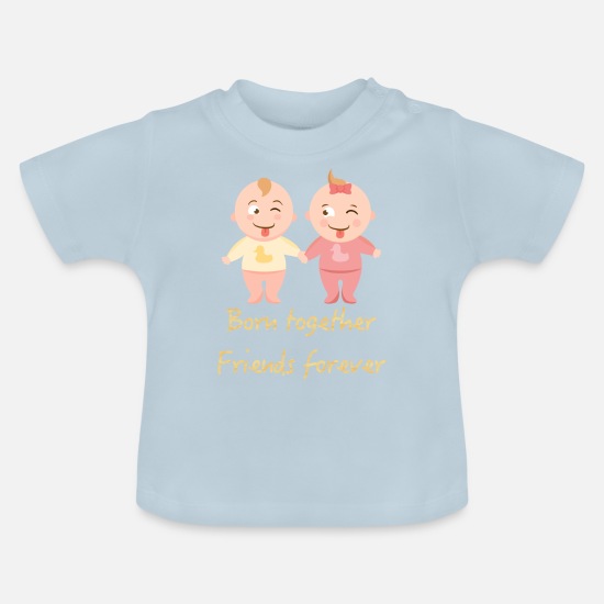 Gemini Twins Cute Toddler Clothes Boy & Girl Toddler T-Shirt Kids Birthday Gift