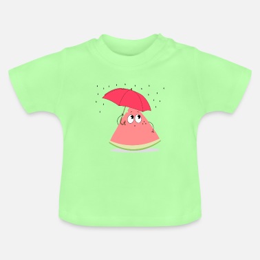 pasteque parapluie - T-shirt Bébé
