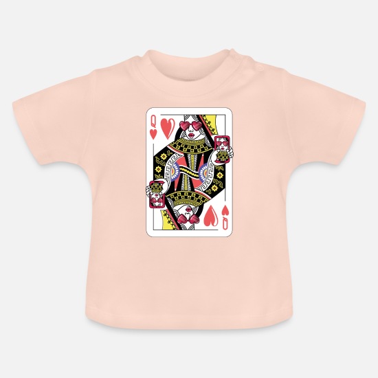 Enfants mal roi de coeur les cartes à jouer T-shirt manière ans 