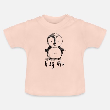 Hug Me Penguin - Pingviinit - Kuningas Penguin - Sarjakuvat - Vauvan t-paita