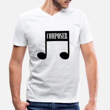 Composition Composer - T-shirt bio col V Homme