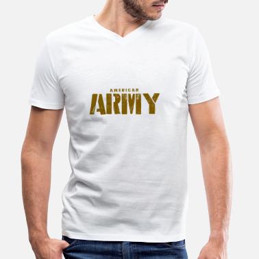 Yhdysvaltain Armeija Yhdysvaltain armeija - Miesten v-aukkoinen t-paita