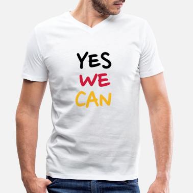 Yes We Can Yes we can - T-shirt bio col V Homme