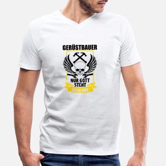 Elucidación disparar boca Maestro artesano de profesión de regalo de andamios' Camiseta con cuello de  pico hombre | Spreadshirt