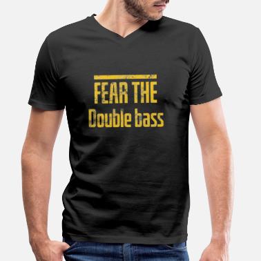 Kontrabasso kontrabasso - Miesten v-aukkoinen t-paita