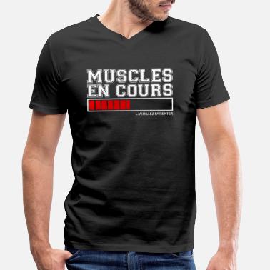 Pain is temporary Hommes T-Shirt hommesGym Entraînement Musculation Muscles