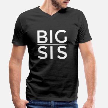 Big Sis Big Sis - T-shirt bio col V Homme