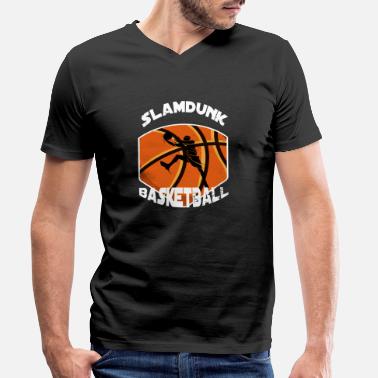 Slamdunk Slamdunk Koripallo - Miesten v-aukkoinen t-paita