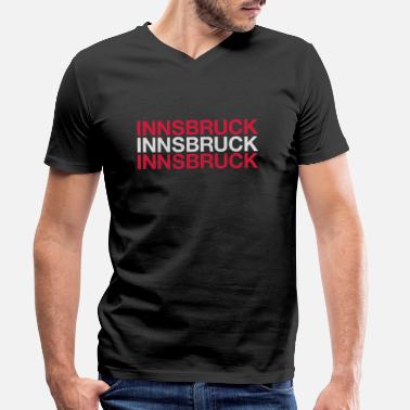 Innsbruck INNSBRUCK - Men&#39;s Organic V-Neck T-Shirt