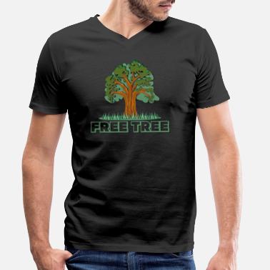 Prairie FREE TREE - T-shirt bio col V Homme