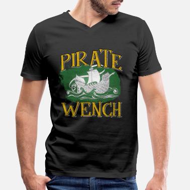 Baie Des Pirates Pirate pirate pirate pirate pirate pirates de la baie de pirates Trésor - T-shirt bio col V Homme
