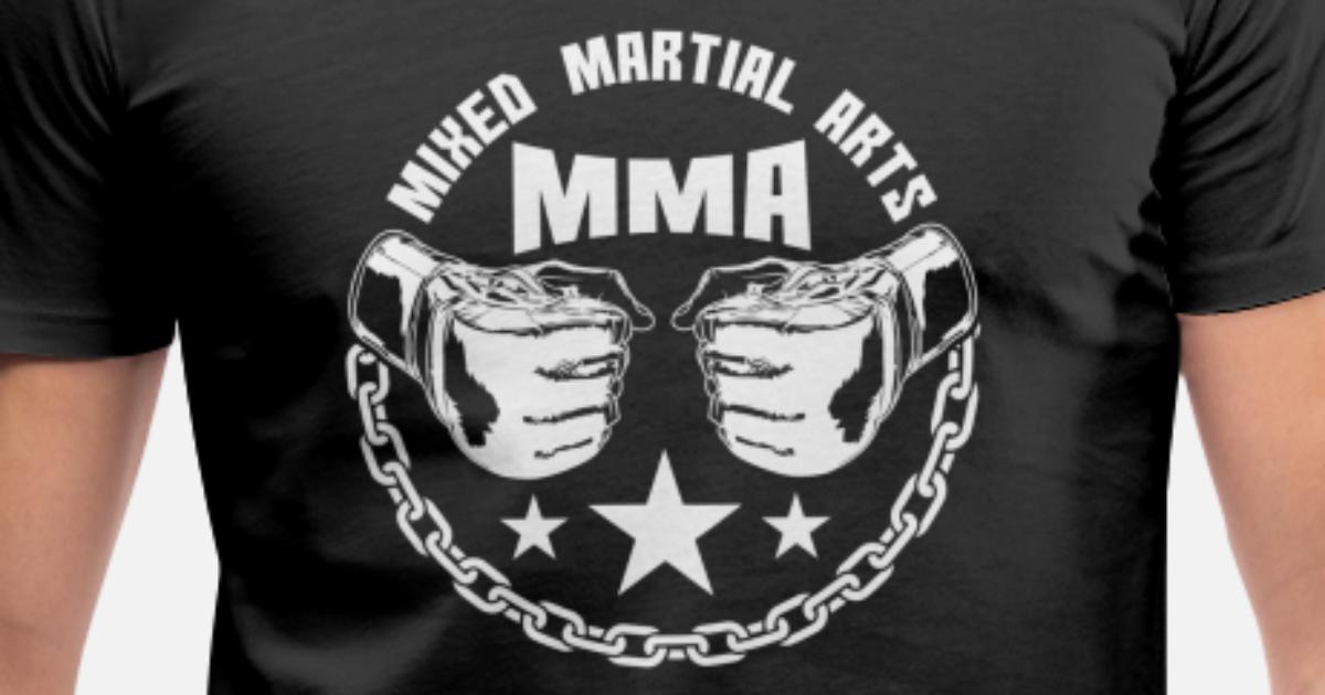 Escupir caja fantasma Artes Marciales Mixtas Deporte Lucha MMA' Camiseta con cuello de pico  hombre | Spreadshirt