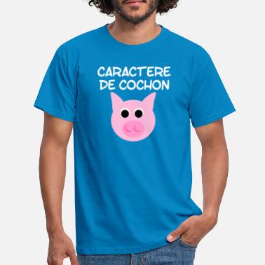 Cochon Caractère de cochon - T-shirt Homme
