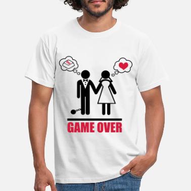Mariage game over - T-shirt Homme