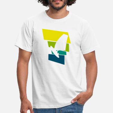 Windsurfing windsurfing - T-skjorte for menn
