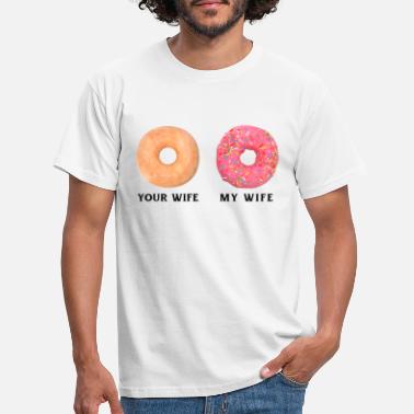 Parodia Vaimosi vaimoni donitsit - Miesten t-paita