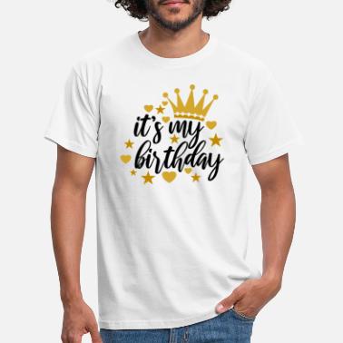 Joyeux Joyeux anniversaire en disant des dictons - T-shirt Homme