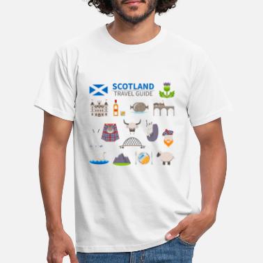 Skotti Skotlanti matkaopas - Miesten t-paita