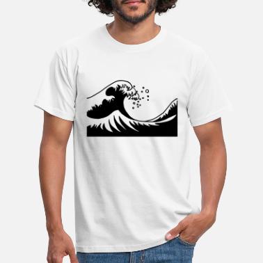 Tsunami tsunami - T-skjorte for menn
