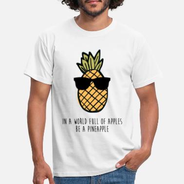 Ananas Ananas ananas Cool gave - T-skjorte for menn