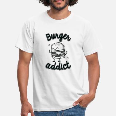 Essen Burger Addict - Männer T-Shirt