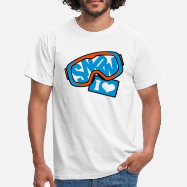 Apres Ski schnee - Männer T-Shirt