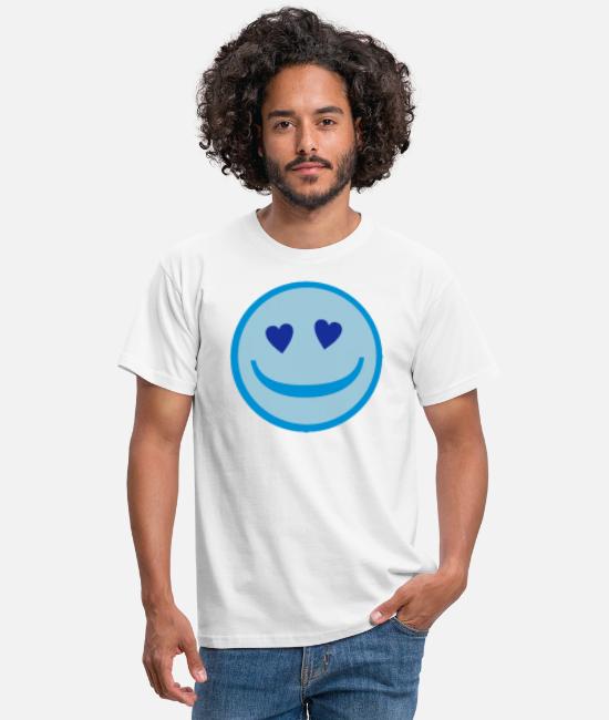 Ù¼ Dans L Amour Emoji Drole Emoticone Romantique T Shirt Homme Spreadshirt