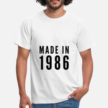 Idée Fabriqué en 1986 idée cadeau idée idée - T-shirt Homme