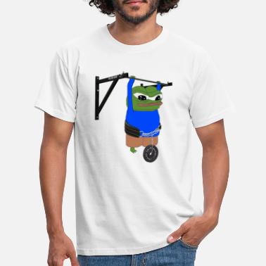 Meme Silny Pepe - Koszulka męska