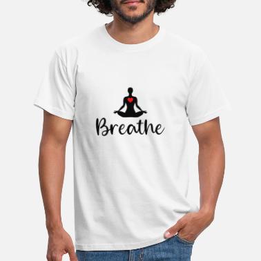 Atmung Yoga Atmung - Männer T-Shirt