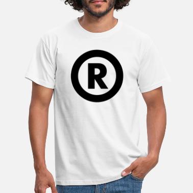 Carte D’enregistrement Registre enregistré R ® - T-shirt Homme