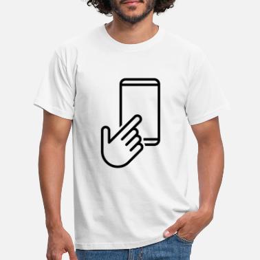 Touch Touch-skjerm - T-skjorte for menn