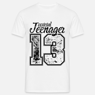 T-shirt voor de 13e verjaardag 13 top dertiende verjaardag cadeau Kleding Meisjeskleding Tops & T-shirts T-shirts Dertien T-Shirt door de heer Porkys™ 13e verjaardag meisje shirt 