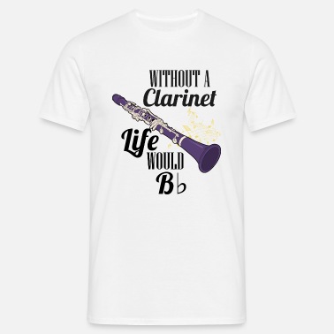 Évolution Cadeau Pour Un Clarinettiste Musicien Clarinette T-Shirt 